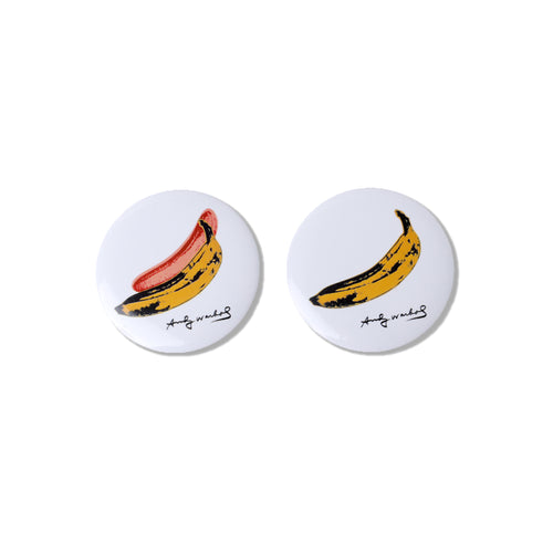 PINTRILL - Warhol Bananas Button Set - Main Image