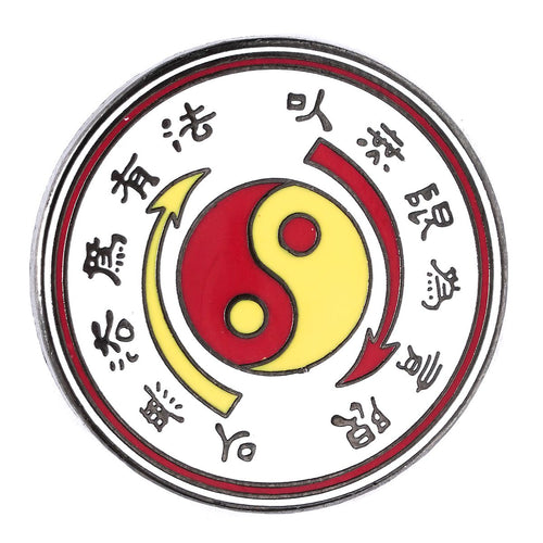 PINTRILL - BRUCE LEE - Limitless Circle Pin - Main Image