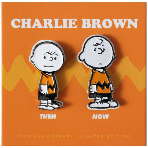 PINTRILL - Then and Now - Charlie Brown Pin Set - Secondary Image