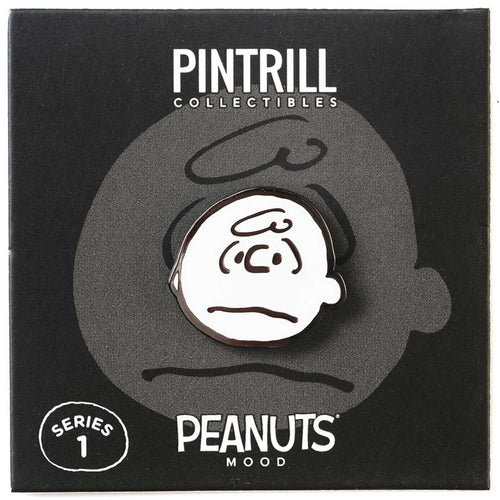 PINTRILL - Mood - Charlie Brown Frown Pin - Secondary Image