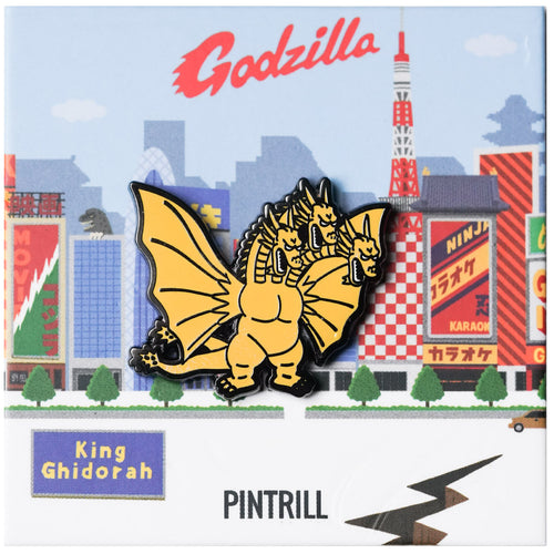 PINTRILL - Series 4 King Ghidorah Pin - Secondary Image