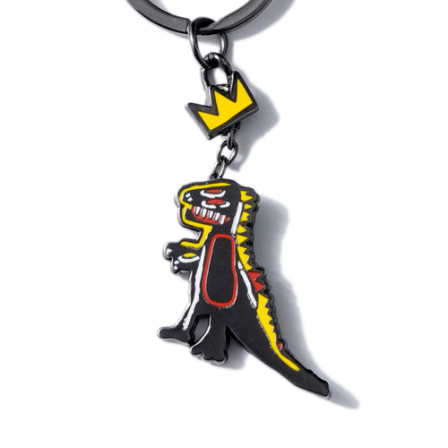 PINTRILL - Crowned T-Rex Keychain - Main Image
